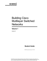 Building Cisco Multilayer Switched Networks V3.0 Vol-1.pdf